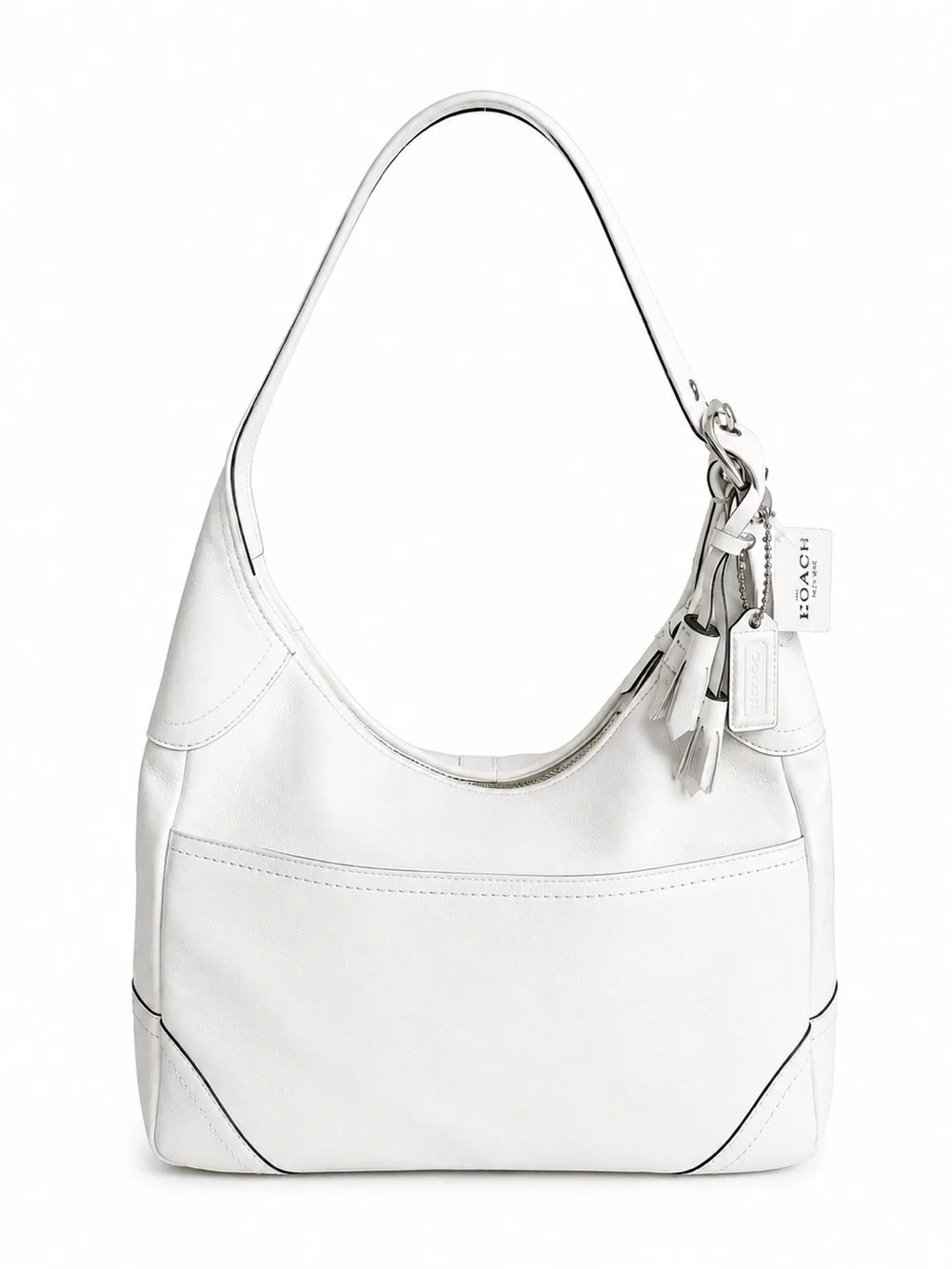 Coach Legacy White Leather Hobo Shoulder Bag F10280 NWT Vintage Rare
